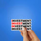 Investment Sticker