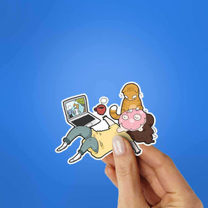 Cat Care Sticker