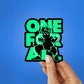 One For All Izuku Sticker