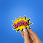 Oops Sticker