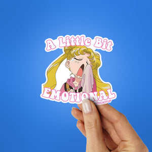 A LITTLE BIT EMOTIONAL Sticker| STICK IT UP