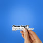 CHAAR LOG Sticker| STICK IT UP