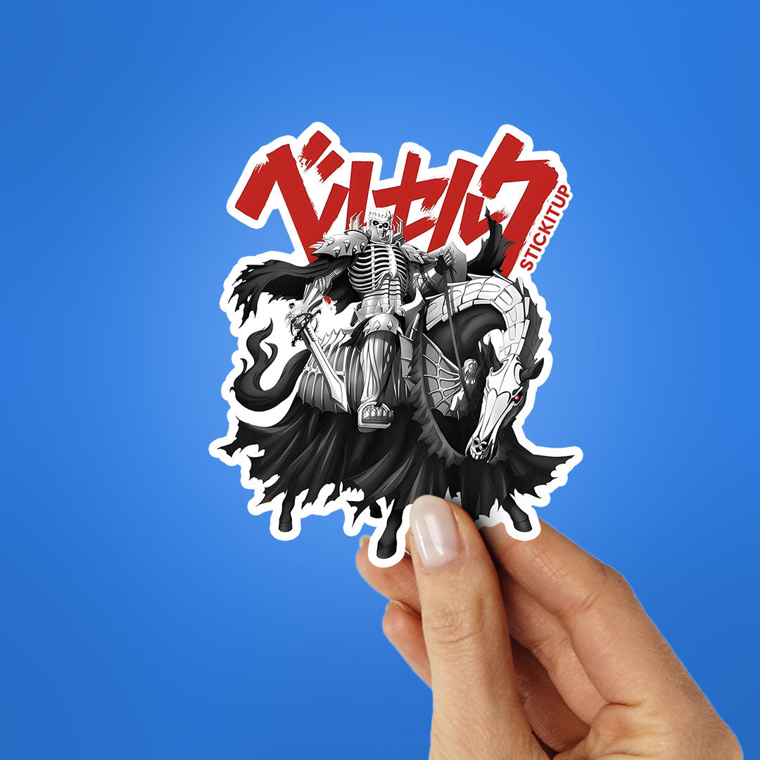 BERSERK SKULL KNIGHT Sticker| STICK IT UP