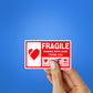 Handle With Care Sticker