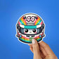 Hamilton Helmet Sticker