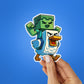 CHICKEN JOCKEY Sticker| STICK IT UP