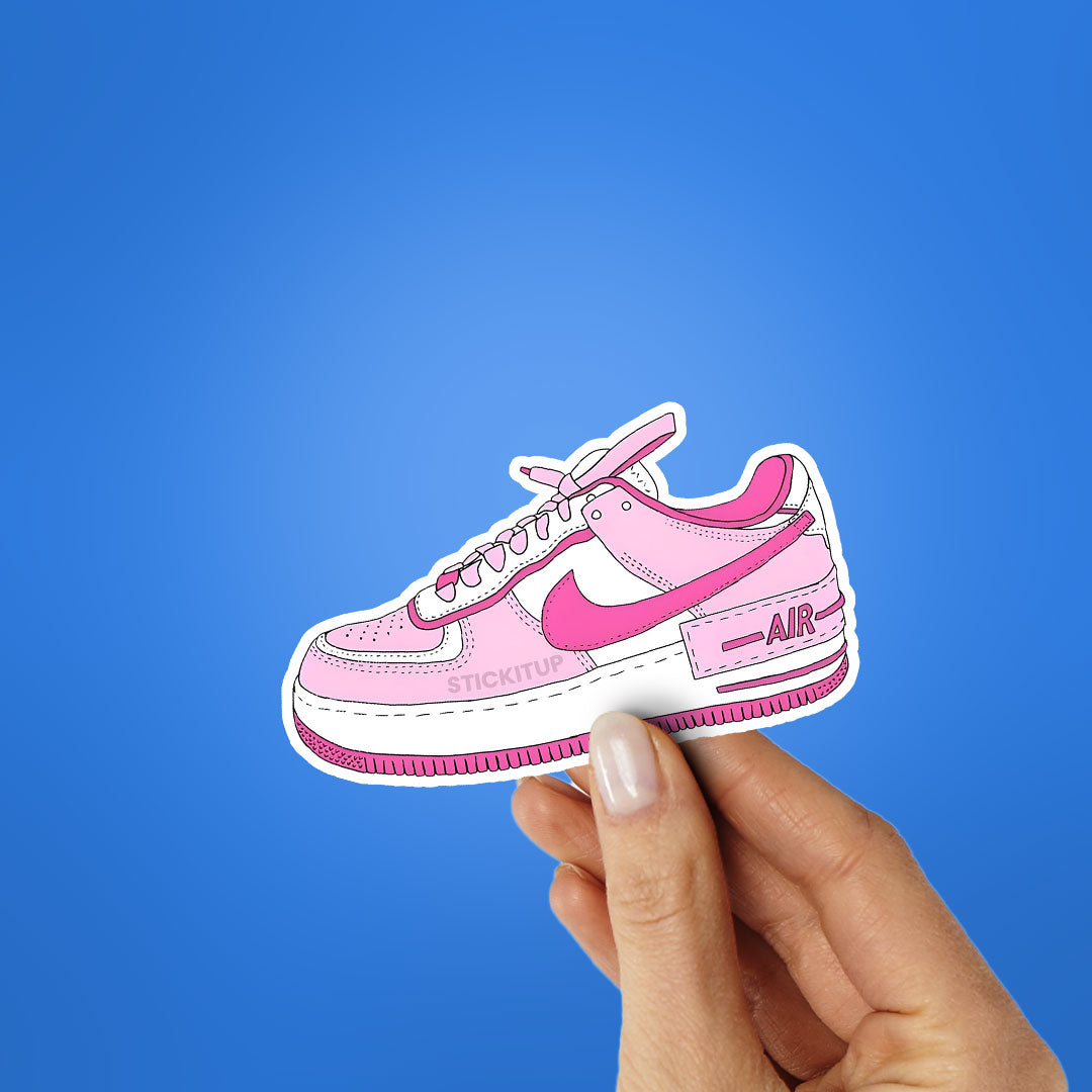 PINK AIR SHOES Sticker| STICK IT UP