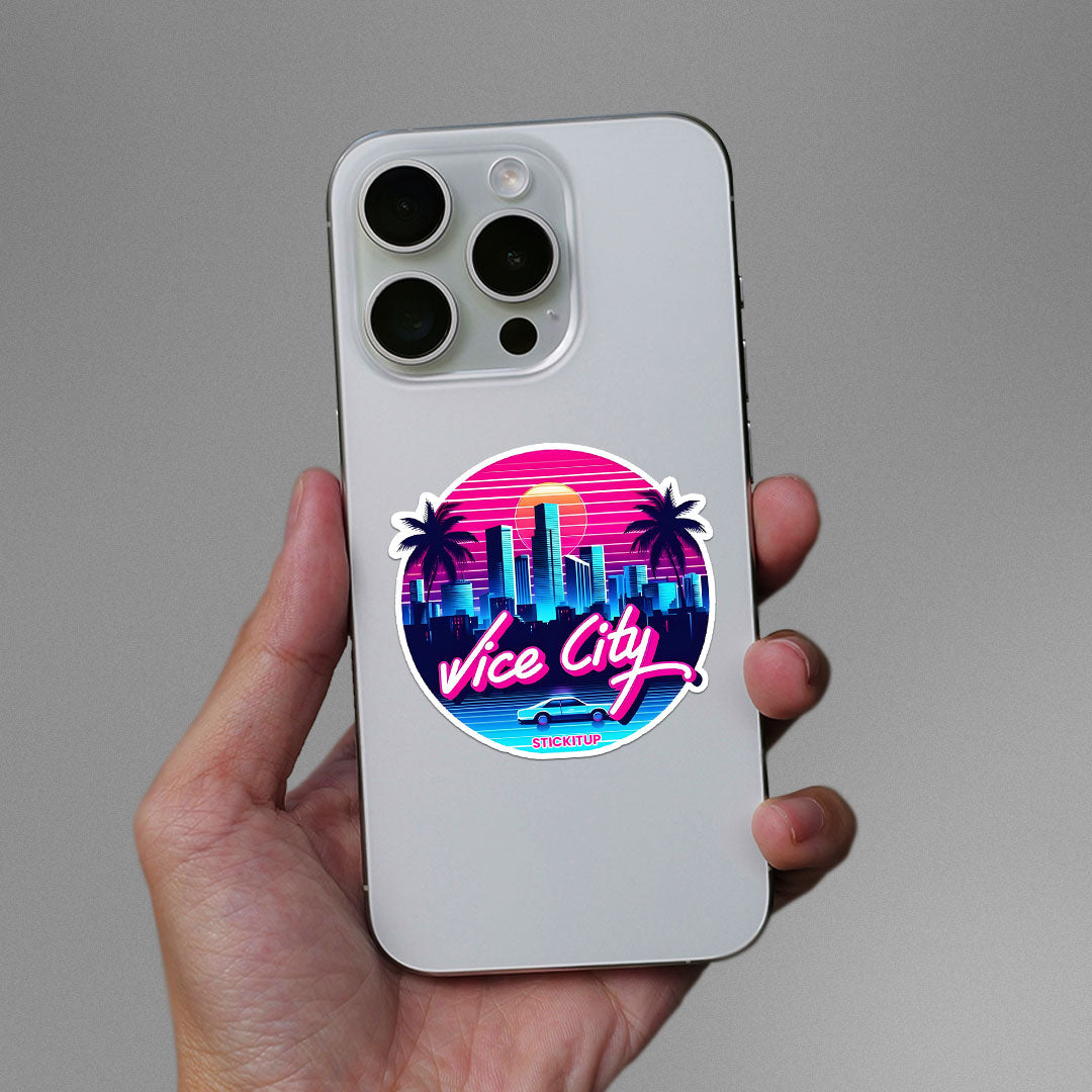 VICE CITY Sticker| STICK IT UP