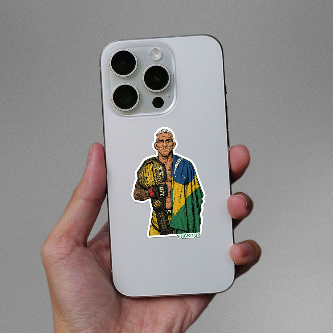 CHARLES OLIVEIRA Sticker| STICK IT UP