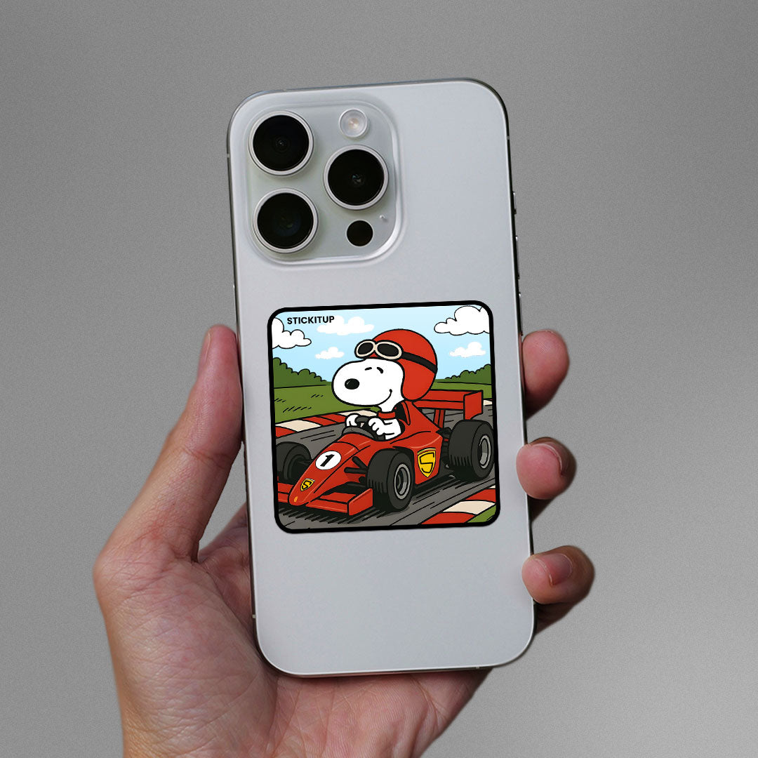 PUP RACER Sticker| STICK IT UP