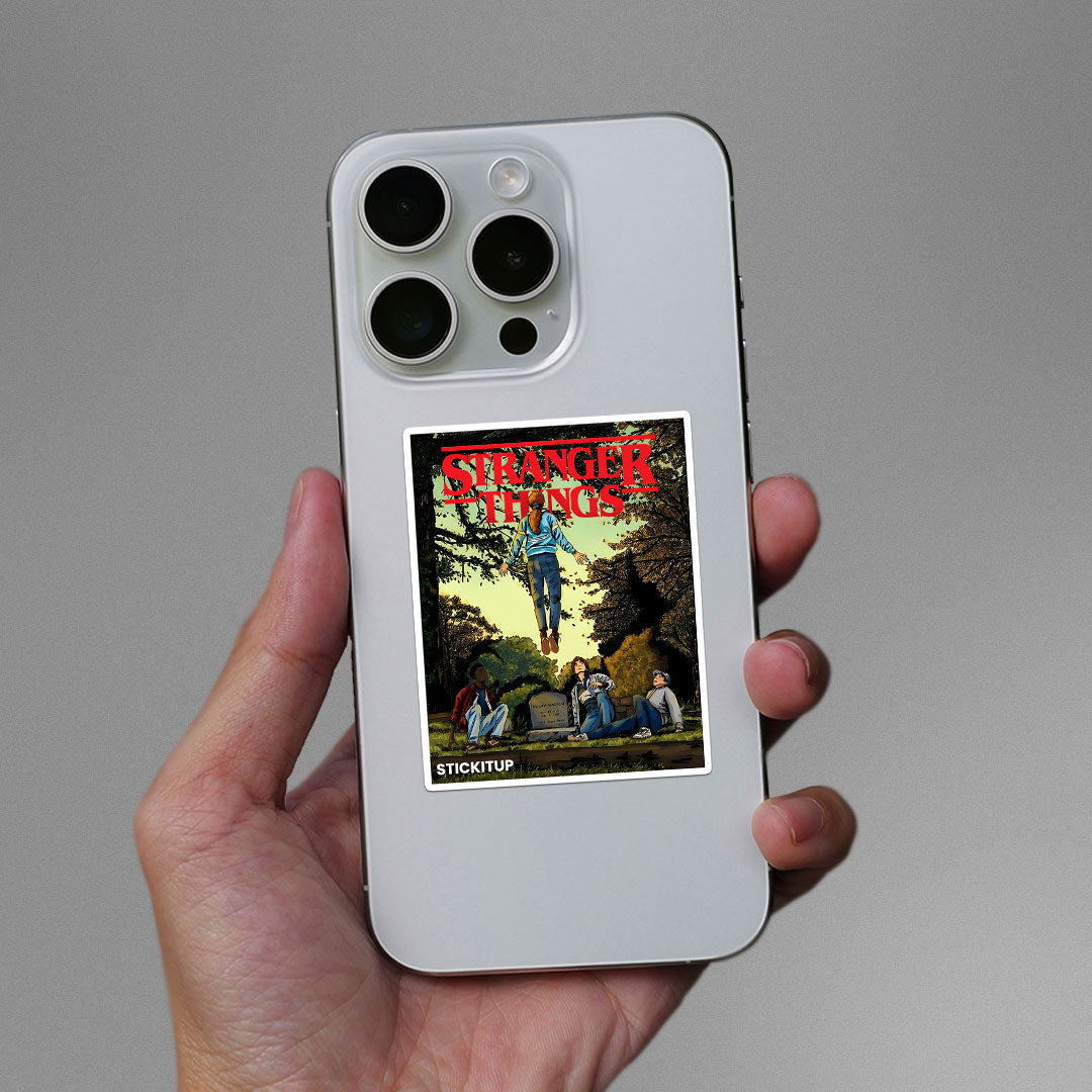 MAX RUNNING UP THAT HILL Sticker| STICK IT UP