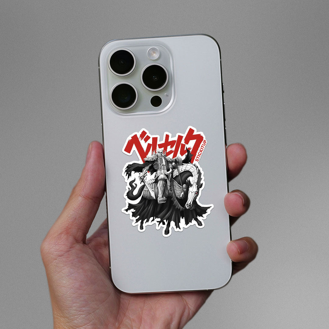 BERSERK SKULL KNIGHT Sticker| STICK IT UP