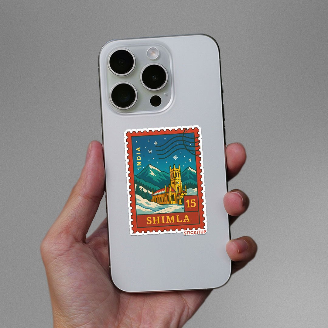 SHIMLA STAMP Sticker| STICK IT UP