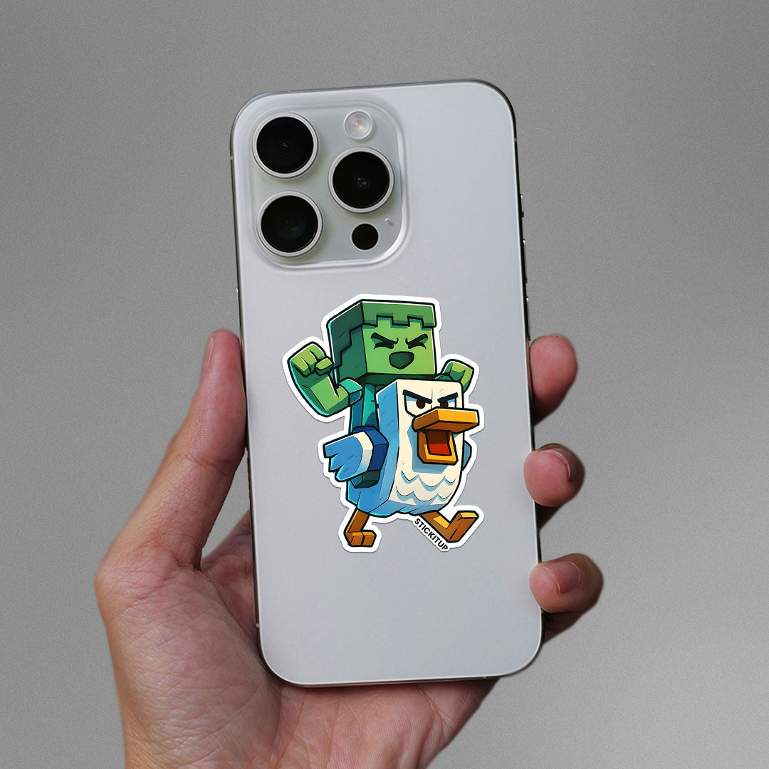 CHICKEN JOCKEY Sticker| STICK IT UP