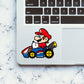 SMario Go Kart Sticker