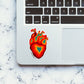 HEART ON FIRE Sticker| STICK IT UP