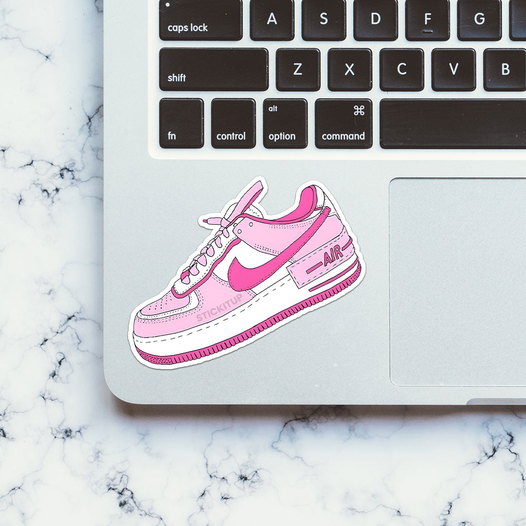 PINK AIR SHOES Sticker| STICK IT UP