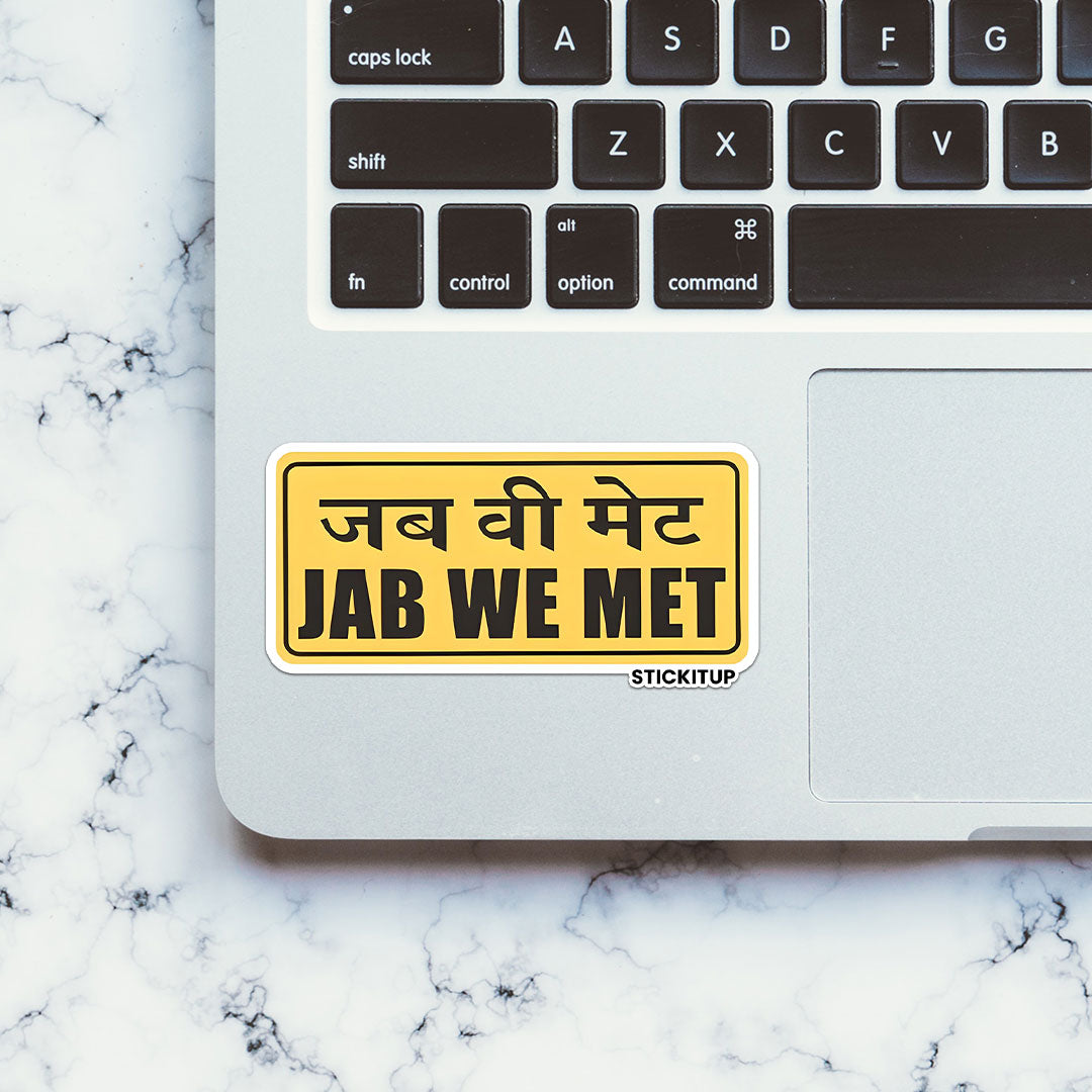 JAB WE MET Sticker| STICK IT UP