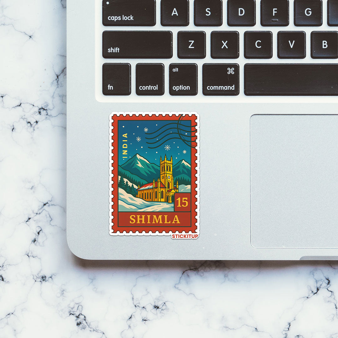 SHIMLA STAMP Sticker| STICK IT UP