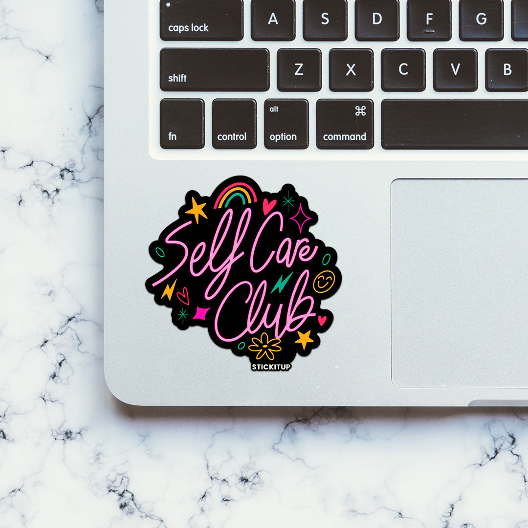 SELF CARE CLUB Sticker| STICK IT UP
