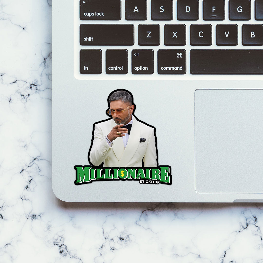 YO YO MILLIONAIR Sticker| STICK IT UP