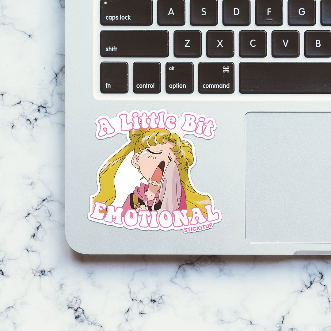 A LITTLE BIT EMOTIONAL Sticker| STICK IT UP