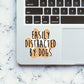 Distracted By Dog Sticker