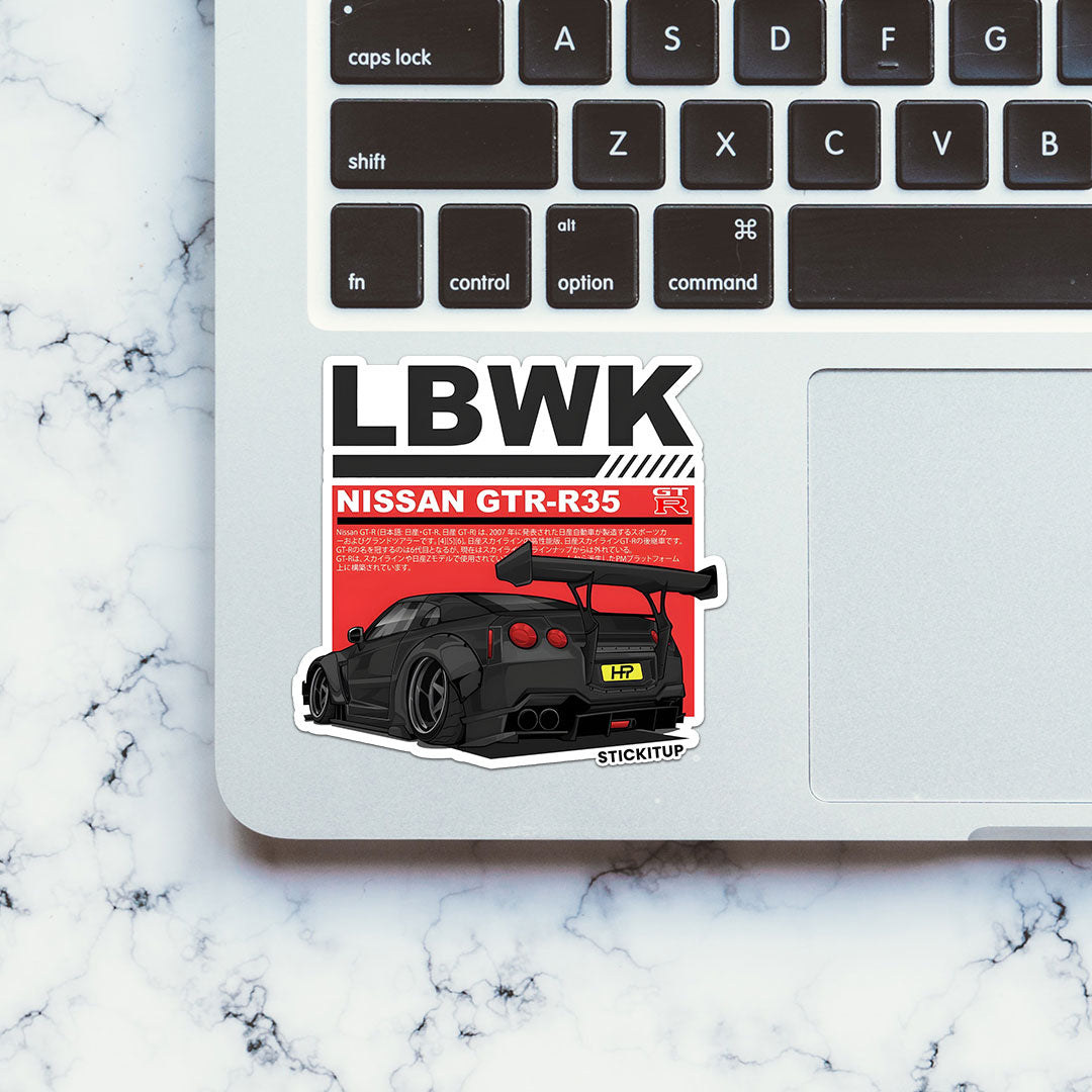 GTR R35 Sticker| STICK IT UP
