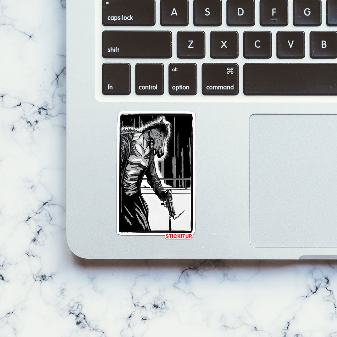 HORSE GUY Sticker| STICK IT UP