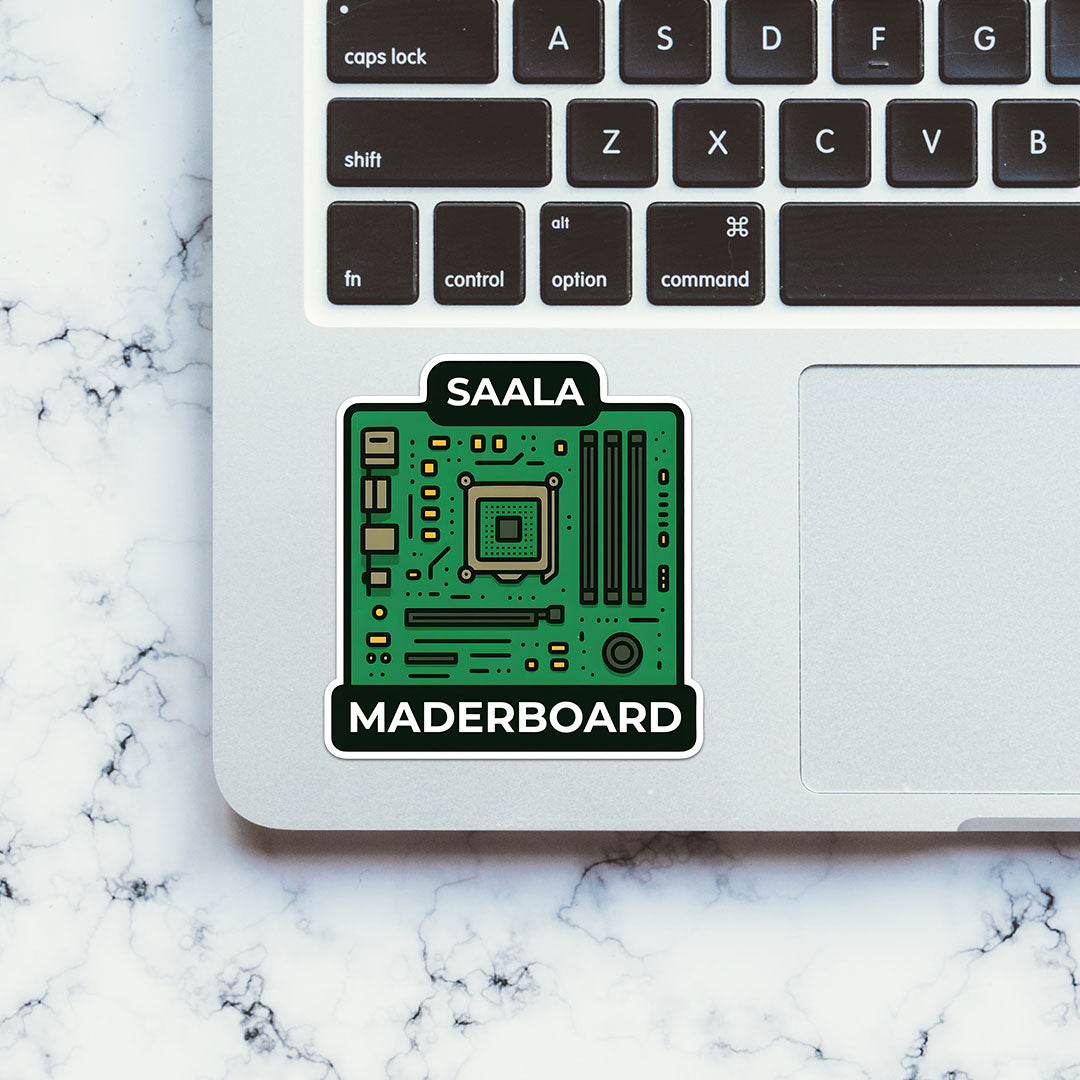 SAALA MADERBOARD Sticker| STICK IT UP