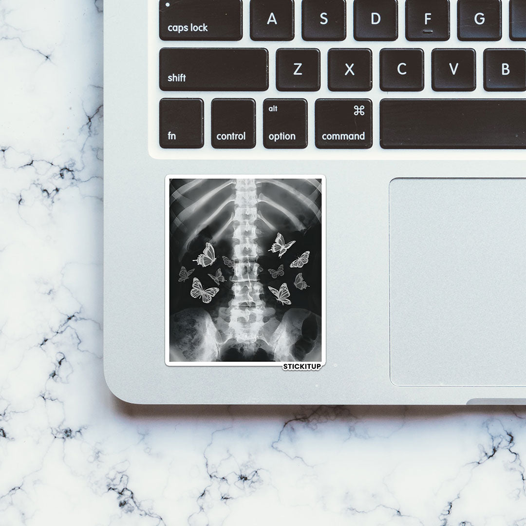 YOU GIVE ME BUTTERFLIES Sticker| STICK IT UP