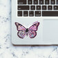 PINK BUTTERFLY Sticker| STICK IT UP