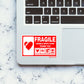 Handle With Care Sticker