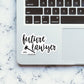 Future lawyer Sticker
