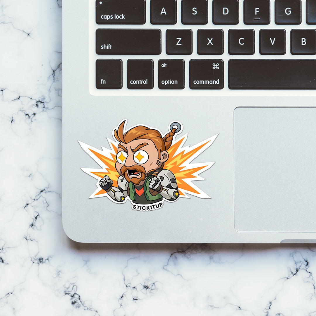 FLAME PUNCHER Sticker| STICK IT UP