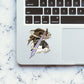 Black swordman Sticker
