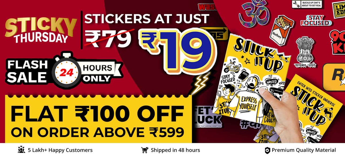 Buy Premium Vinyl Stickers and Laptop Skins Online | Stick It Up ...