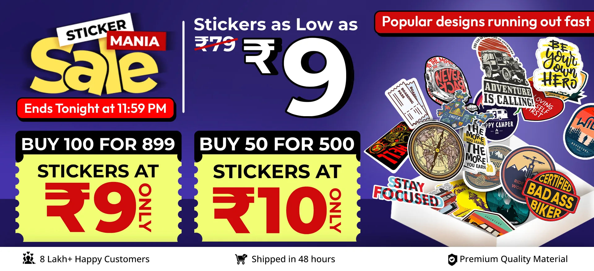 Premium Stickers That Never Fade