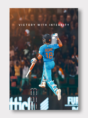 Victory With Integrity Canvas Art