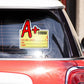 A Plus Bumper Sticker waterproof vinyl decal for laptop, bike, car & bottle