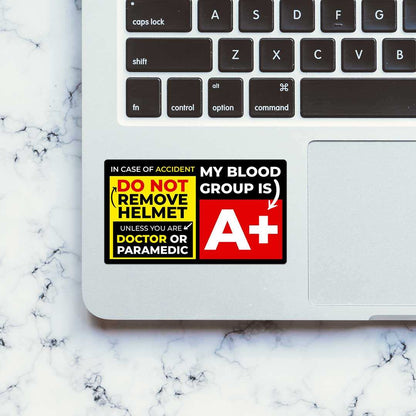 A Positive Sticker waterproof vinyl decal for laptop, bike, car & bottle