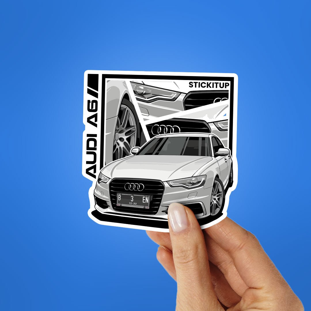 Sticker A6 Buy A6 Sticker Online | Premium Waterproof Vinyl | STICK IT UP