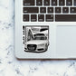 A6 Sticker waterproof vinyl decal for laptop, bike, car & bottle