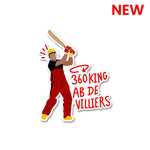 Ab de villiers Sticker waterproof vinyl decal for laptop, bike, car & bottle