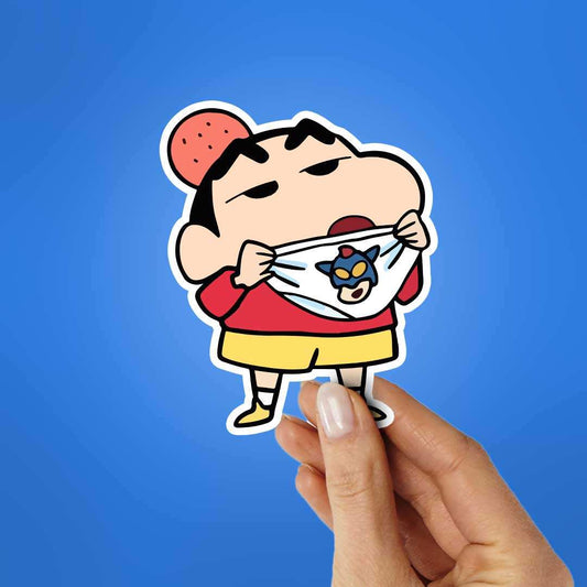 Actionkamen Shinchan Sticker - STICK IT UP