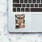 Anime Collab Sticker waterproof vinyl decal for laptop, bike, car & bottle