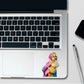 Anime Girl Pose Holographic Stickers