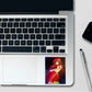 Anime Girl Red 02 Holographic Stickers - Holographic stickers | STICK IT UP