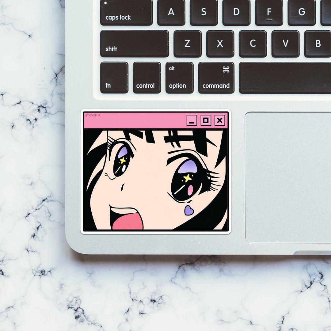 Anime Girl Window Sticker - Stickers | STICK IT UP