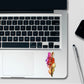 Anime Red Figure 02 Holographic Stickers - Holographic stickers | STICK IT UP